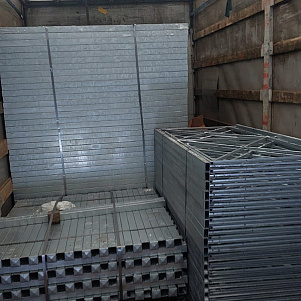 Пешеходное перильное ограждение ПО10